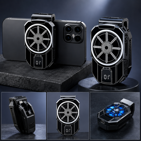 DL-A3 LED Screen Temperature Cooler Clip ❄️