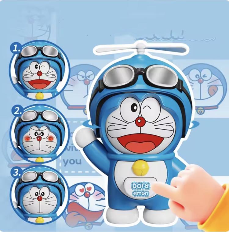 Doraemon Lucky Face-Changing Keychain k0474