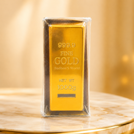 Gold Bar Money Bank