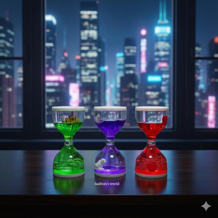 Liquid Motion Glass Timers L0204