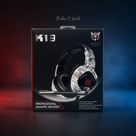 ONIKUMA K19 Professional Gaming Headset