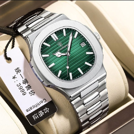 POEDAGAR Luxury Watch Business Waterproof Male Clock 9312