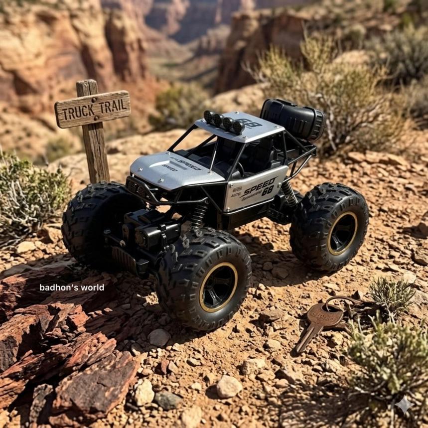 FAST OFF-ROAD RACE Car (Silver) - NO.3104 R0057