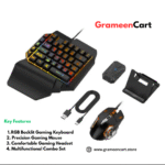 gaming keyboard and mouse combo 5 in 1 - Image 2